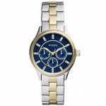 Часовник за жени Fossil BQ3913 Modern Sofisticate. Верижка метална в златист цвят. Кварцов механизъм. Водозащита 5 АТМ (душ).