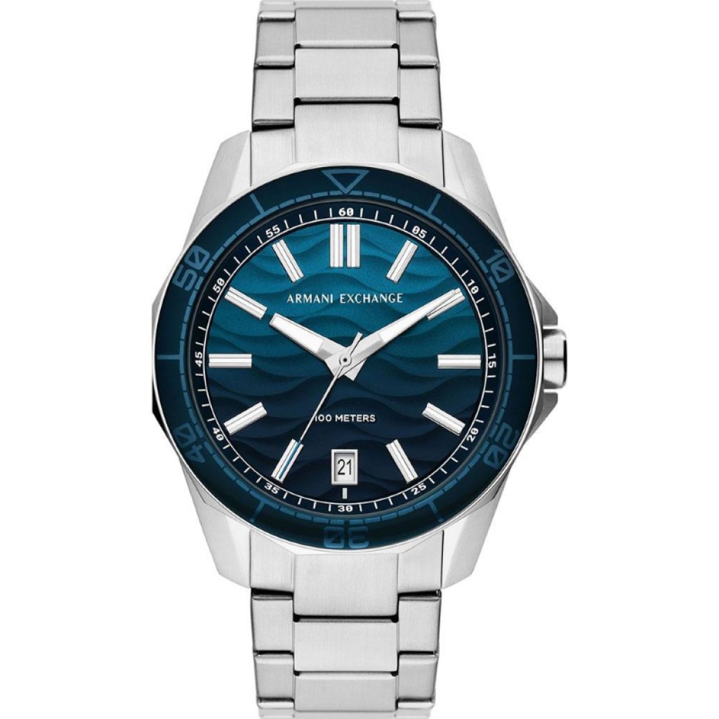 Armani Exchange AX1950 Dale | Сребрист часовник за мъже | Timebox.bg