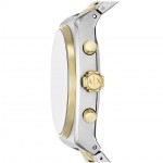 Часовник за мъже Armani Exchange AX2821 Oliver. Верижка метална в златист цвят. Кварцов механизъм. Водозащита 5 АТМ (душ).
