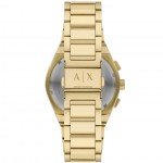 Часовник за мъже Armani Exchange AX4180 Rafael. Верижка метална в златист цвят. Кварцов механизъм. Водозащита 5 АТМ (душ).