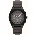 Часовник за мъже Armani Exchange AX4191 Sync. Верижка силиконова в сив цвят. Кварцов механизъм. Водозащита 5 АТМ (душ).