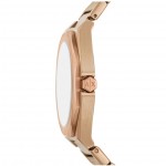 Часовник за жени Armani Exchange AX4616 Andrea. Верижка метална в златист цвят. Кварцов механизъм. Водозащита 5 АТМ (душ).