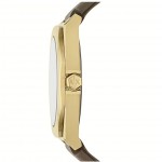 Armani Exchange AX4617 Andrea Часовник за жени Armani Exchange AX4617 Andrea. Верижка силиконова в кафяв цвят. Кварцов механизъм. Водозащита 5 АТМ (душ).