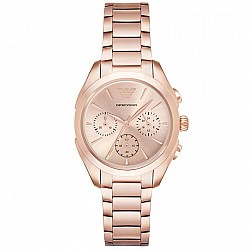 Emporio Armani AR11051 Valeria Rose Gold Dress