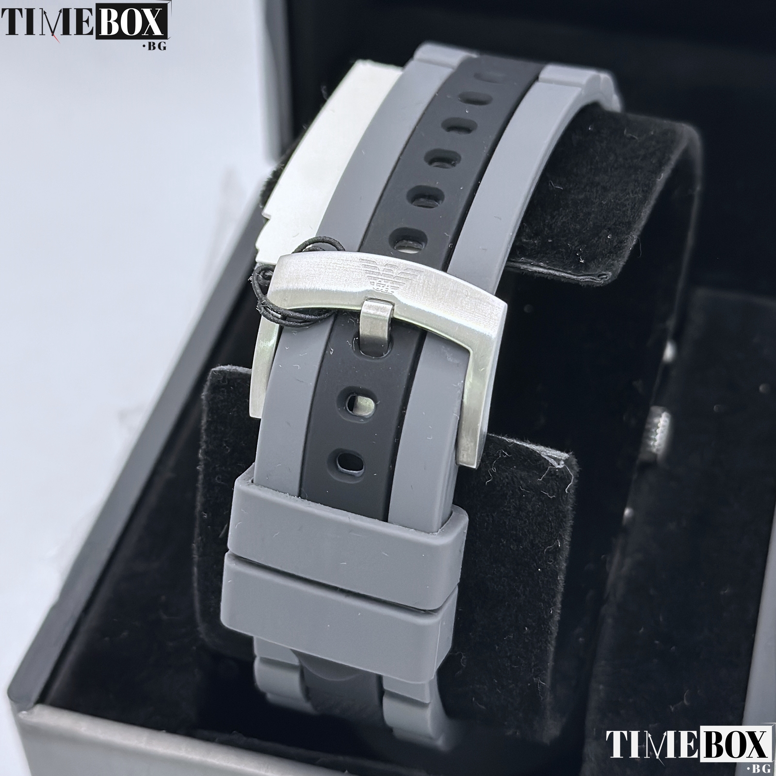 Emporio Armani AR5866 Sportivo Chronograph | Черен часовник за мъже