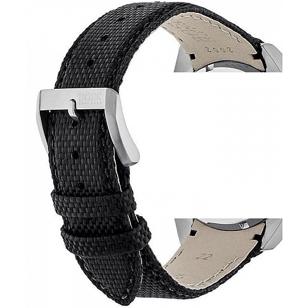 Часовник за {/lowcase} каишка hugo boss 1513087 / hb.232.1.27.2731. верижка {lowcase} в черен цвят.  механизъм. Водозащита .