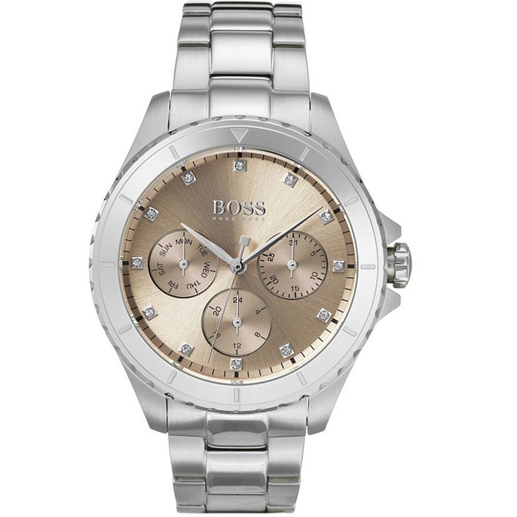 Hugo Boss Multifunctional Premiere Lady 1502444 | Сребрист часовник за жени