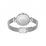 Hugo Boss 1502653 Majesty Часовник за жени Hugo Boss 1502653 Majesty. Верижка метална в сребрист цвят. Кварцов механизъм. Водозащита 3 АТМ (водни пръски).