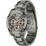 Hugo Boss 1514299 Hero 2.0 Часовник за мъже Hugo Boss 1514299 Hero 2.0. Верижка метална в сив цвят. Кварцов механизъм. Водозащита 5 АТМ (душ).