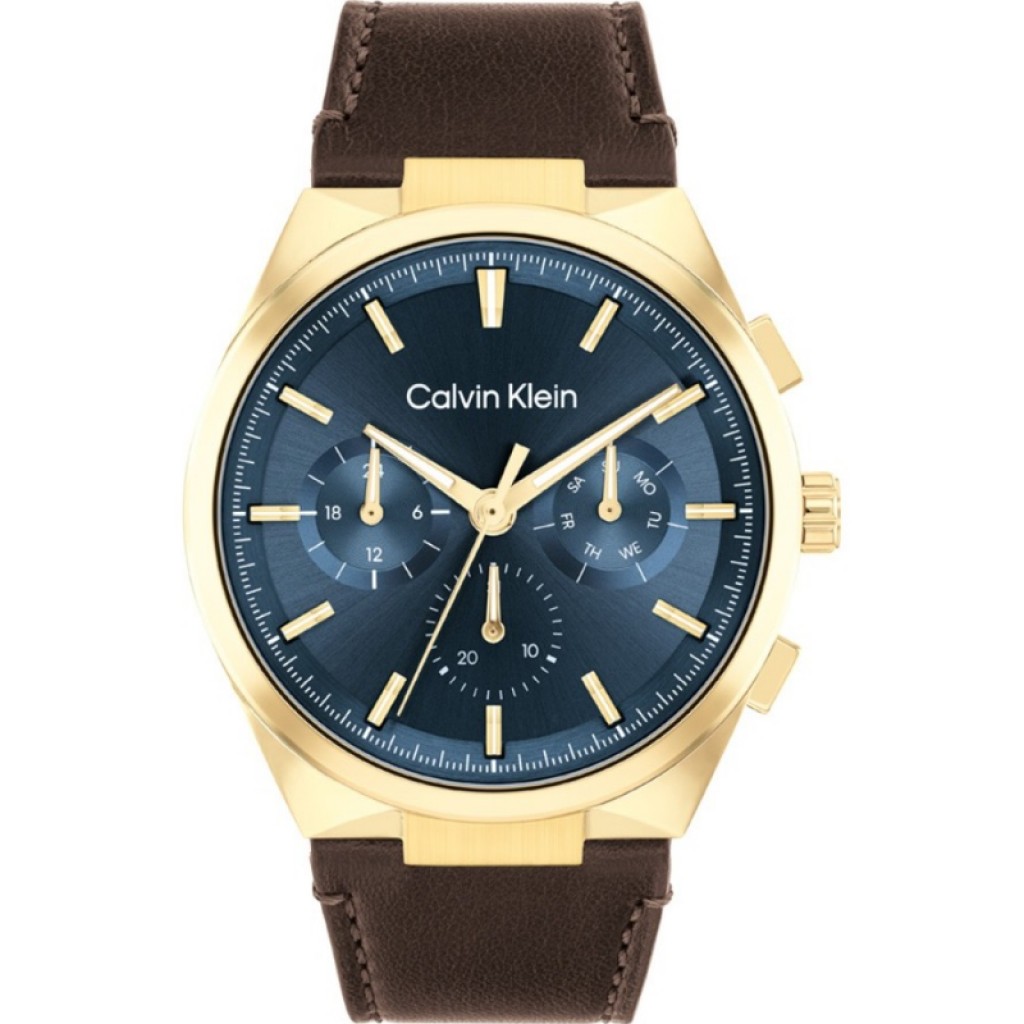 Calvin Klein 25200445 Distinguish | Кафяв часовник за мъже