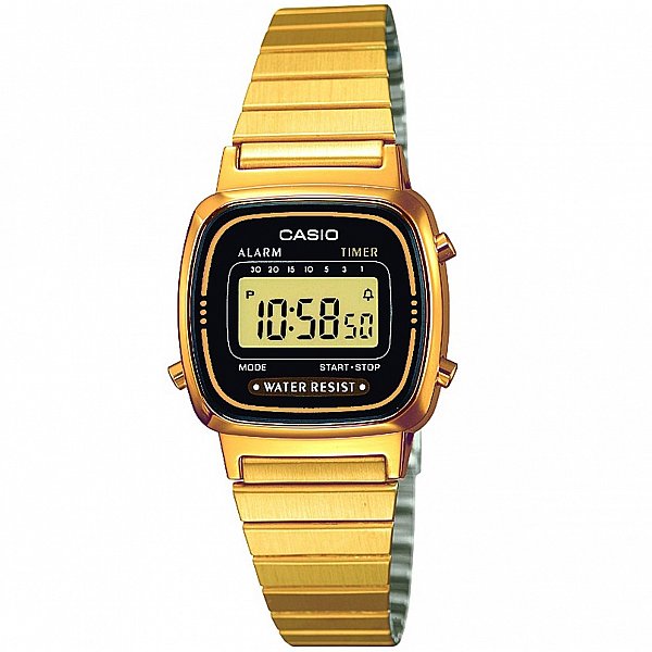 Изображение на часовник Casio Collection Alarm Chronograph LA670WEGA-1EF