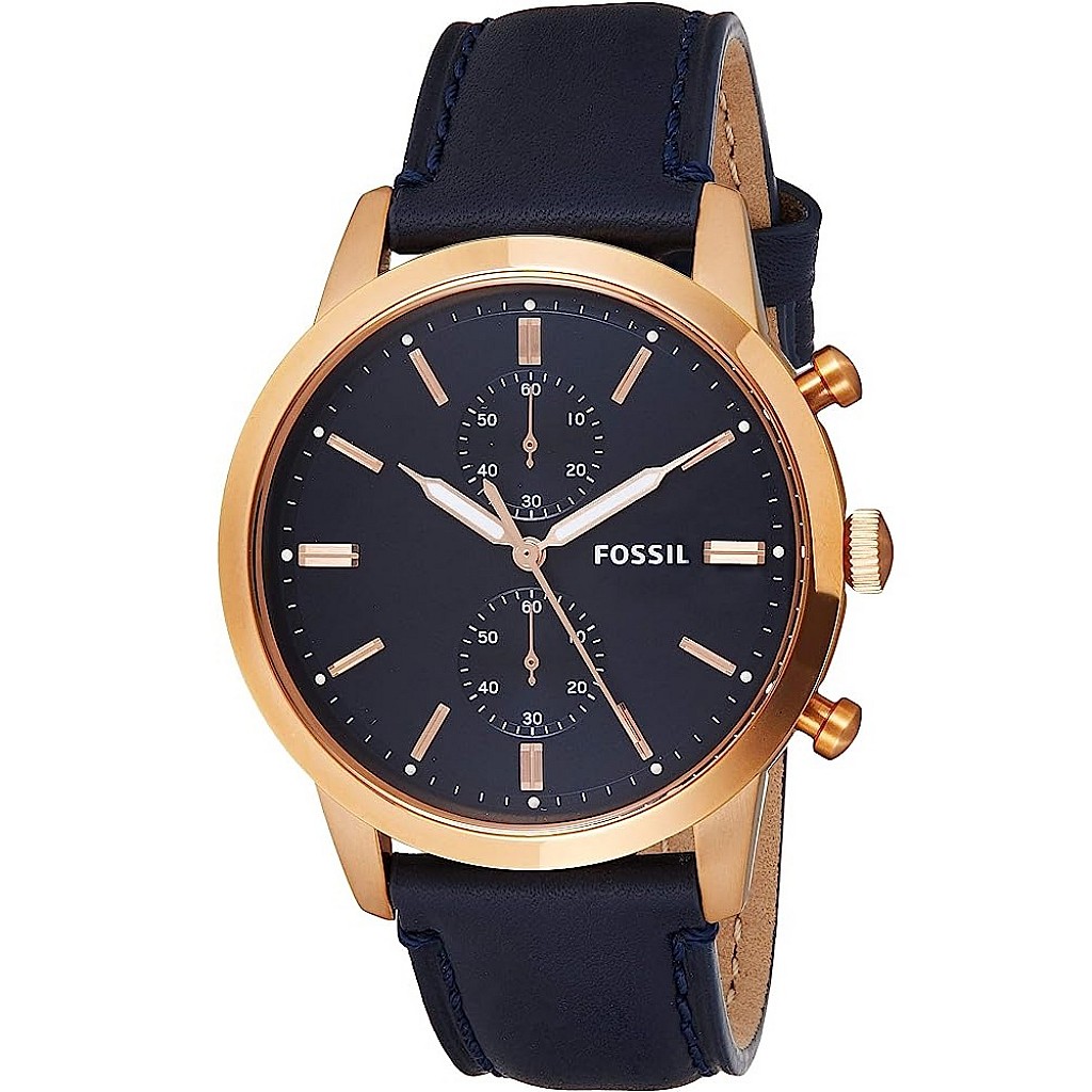 Fs5446 Fossil FS5436 Townsman Chronograph | Син часовник за мъже