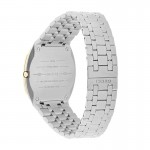 Часовник за мъже Gucci YA163405 25H. Верижка метална в сребрист цвят. Кварцов механизъм. Водозащита 3 АТМ (водни пръски).