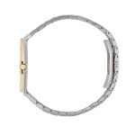 Часовник за мъже Gucci YA163405 25H. Верижка метална в сребрист цвят. Кварцов механизъм. Водозащита 3 АТМ (водни пръски).
