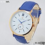 James and Son JAS10071-808 Blue Slim Watch