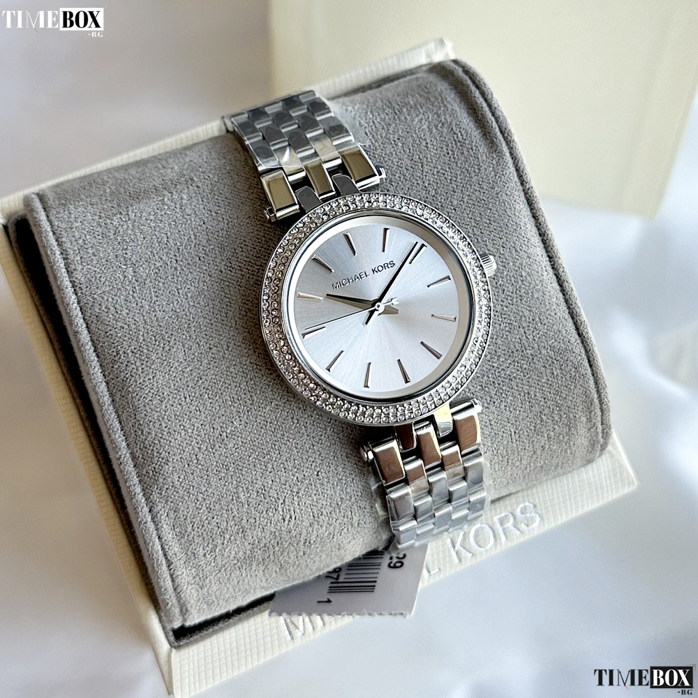 Michael Kors MK3429 Mini Darci | Сребрист часовник за жени