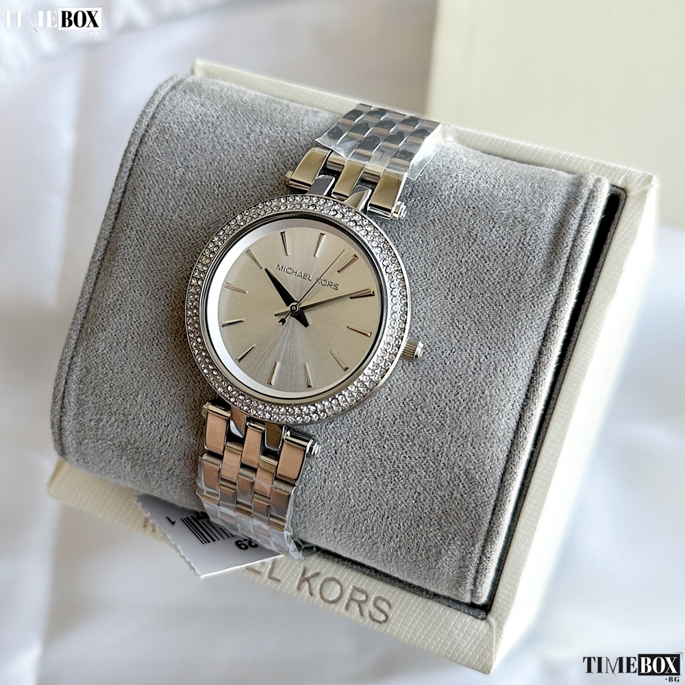 Michael Kors MK3429 Mini Darci | Сребрист часовник за жени