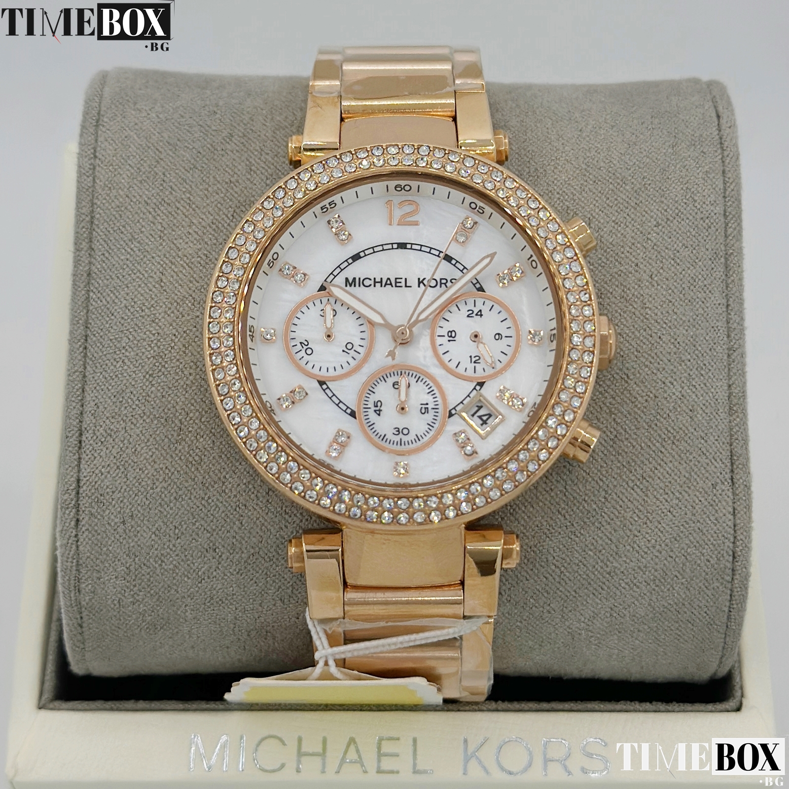 Michael Kors MK5491 Parker Chronograph | Златист часовник за жени