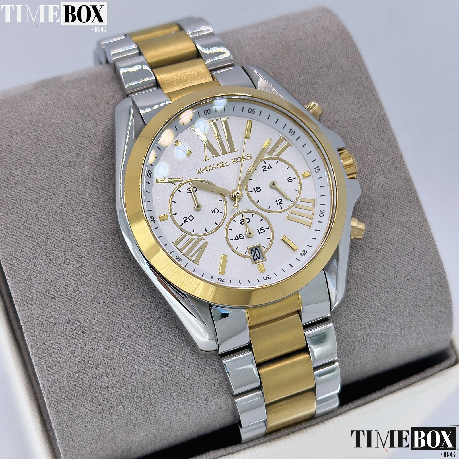 Michael Kors MK5627 Bradshaw Chronograph | Златист часовник за жени
