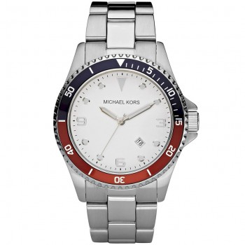 Michael Kors MK7056 Pepsi Bezel Classic