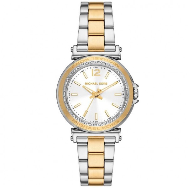 Michael Kors MK7495 Maren Часовник за жени Michael Kors MK7492 Maren. Верижка метална в златист цвят. Кварцов механизъм. Водозащита 5 АТМ (душ).