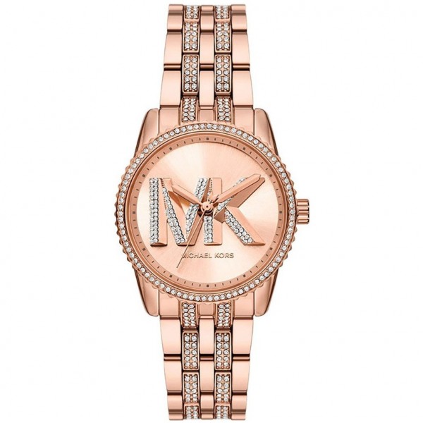 Michael Kors MK7541 Bryant Часовник за жени Michael Kors MK7541 Bryant. Верижка метална в златист цвят. Кварцов механизъм. Водозащита 5 АТМ (душ).