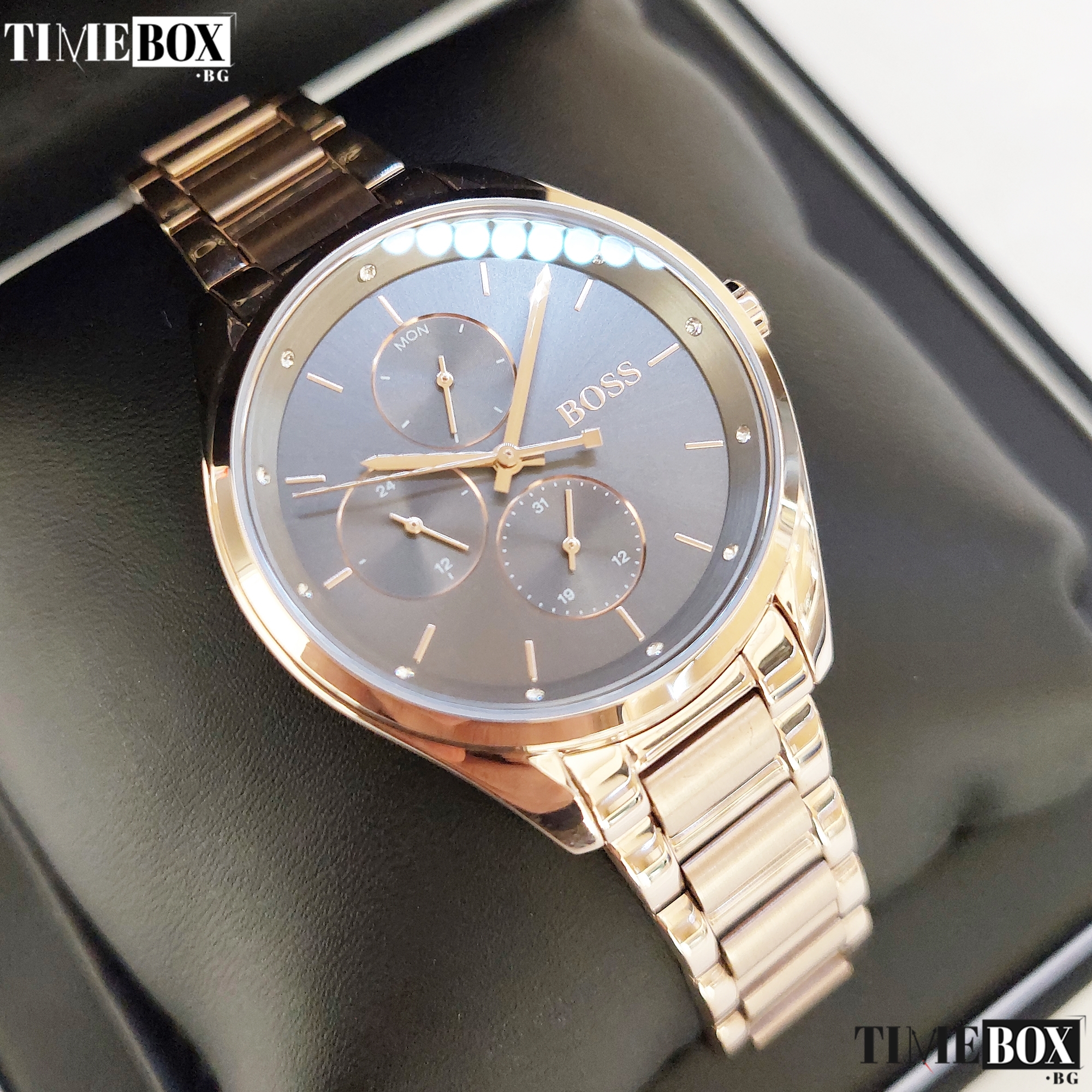 Hugo Boss Grand Course 1502603 | Златист часовник за жени