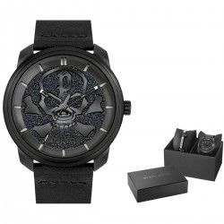 Police Black Skull Watch Gift Set PL.BLED1.SET.20