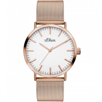 S.Oliver Time SO-3146-MQ Rose Gold