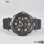 Часовник за мъже SO&CO SoHo Quartz Date Rubber 5005.1. Верижка силиконова в черен цвят. Кварцов механизъм. Водозащита 10 АТМ (плуване).