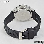 Часовник за мъже SO&CO SoHo Quartz Date Rubber 5005.1. Верижка силиконова в черен цвят. Кварцов механизъм. Водозащита 10 АТМ (плуване).