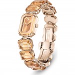 Часовник за жени Swarovski 5630831 Millenia. Верижка метална в златист цвят. Кварцов механизъм. Водозащита 5 АТМ (душ).