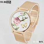 Изображение на часовник Timex Boutique TW2U19000 Floral Rose Gold