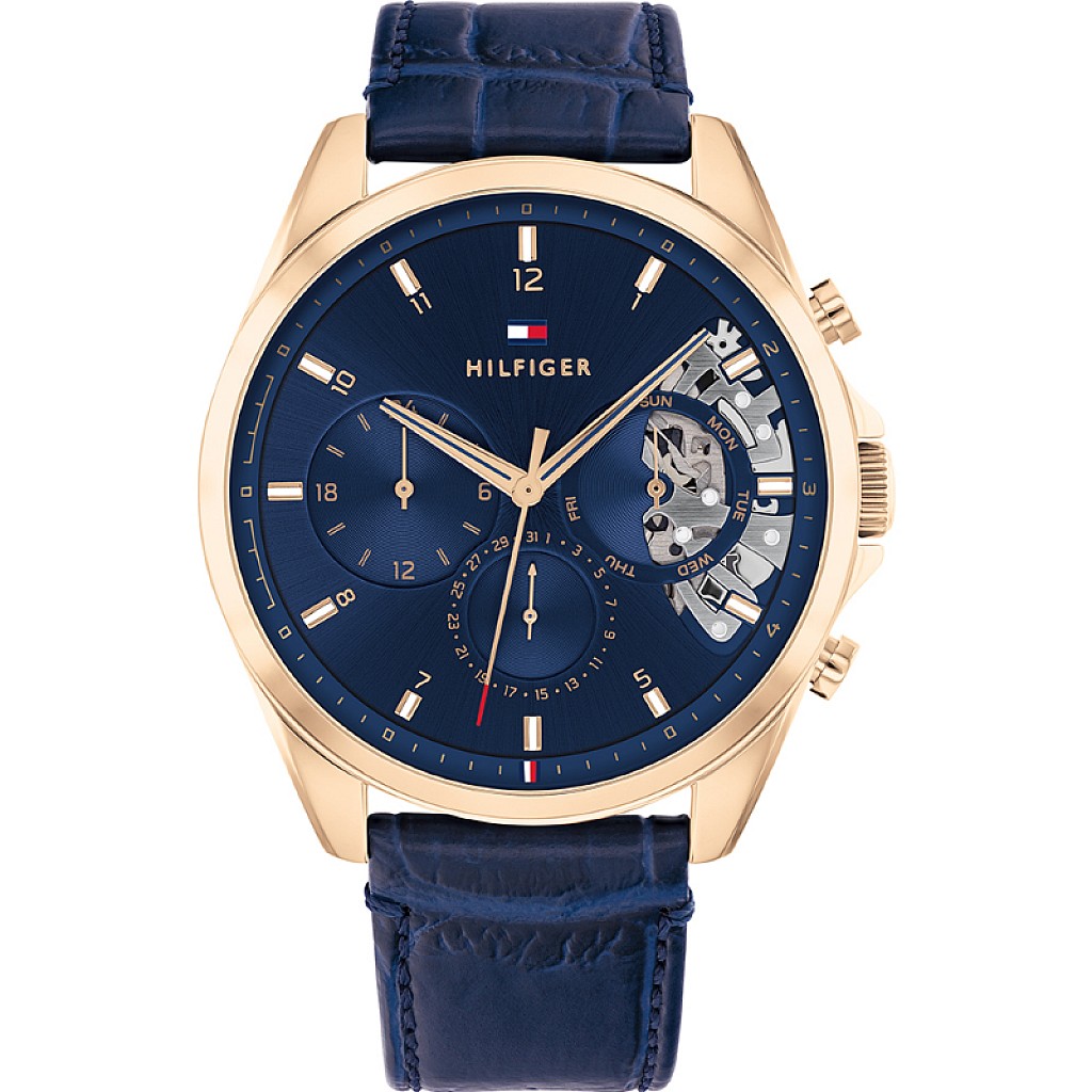 Tommy Hilfiger Baker 1710451 | Син часовник за мъже