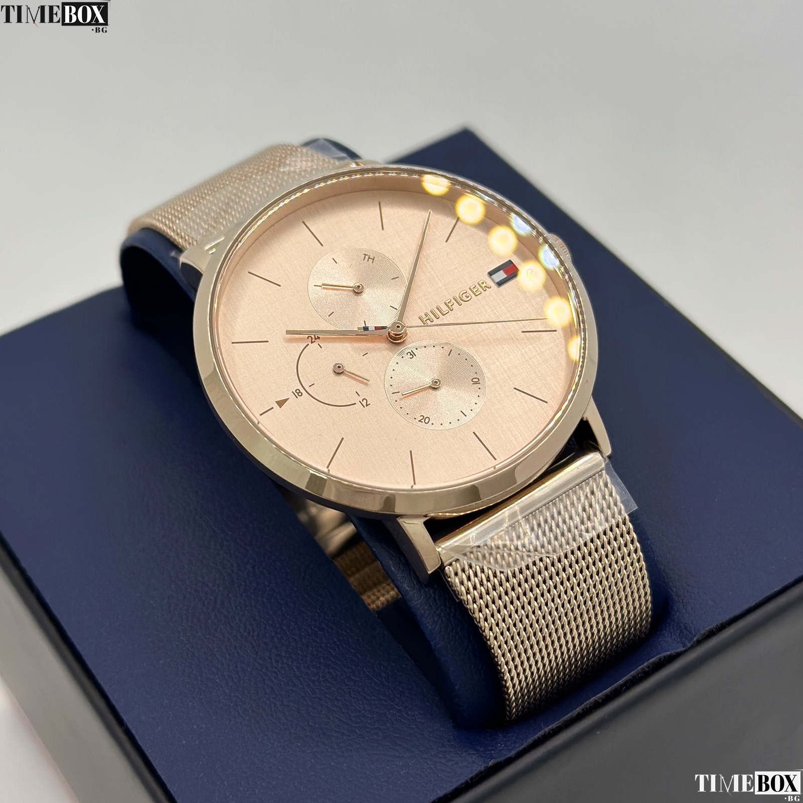 Tommy Hilfiger Jenna 1781944 | Златист часовник за жени | Timebox.bg