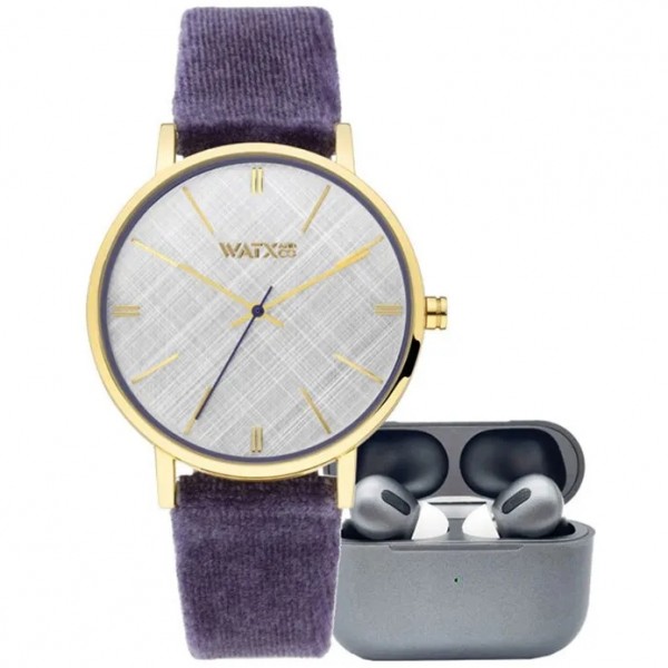 Изображение на Watx and Colors Ladies Purple/Gold + Earbuds