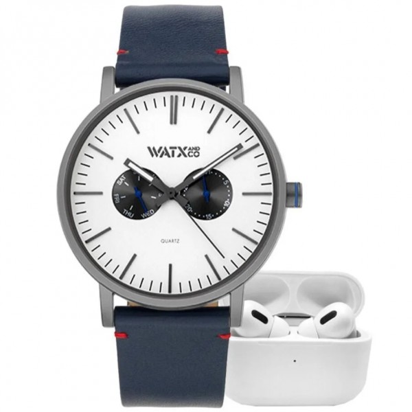 Изображение на Watx and Colors Chronograph Blue/White + Earbuds