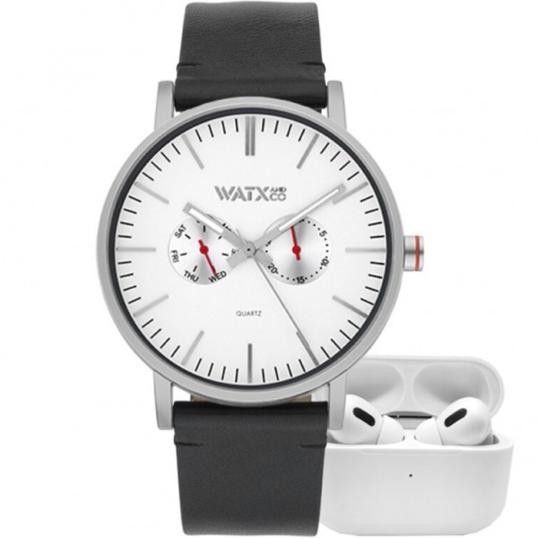 Изображение на Watx and Colors Chronograph White/Black + Earbuds