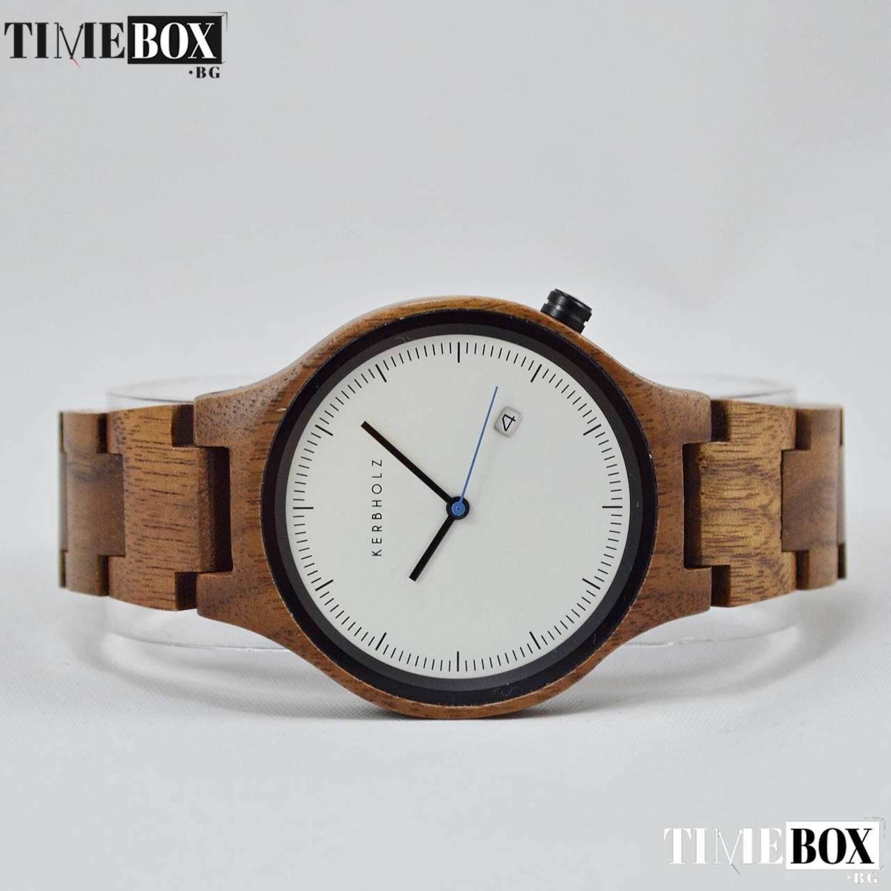 Kerbholz Lamprecht Walnut WATWLAM1171 | Кафяв часовник за жени