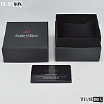 Louis Villiers Oversized LV1047 Black Leather