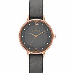 Skagen Anita Gray Leather SKW2267