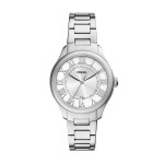 Fossil ES5393 Gilmore Часовник за жени Fossil ES5393 Gilmore. Верижка метална в сребрист цвят. Кварцов механизъм. Водозащита 5 АТМ (душ).