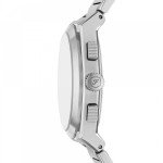 Fossil FS6105 Everett Часовник за мъже Fossil FS6105 Everett. Верижка метална в сребрист цвят. Кварцов механизъм. Водозащита 5 АТМ (душ).