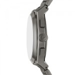 Часовник за мъже Fossil FS6107 Everett. Верижка метална в сив цвят. Кварцов механизъм. Водозащита 5 АТМ (душ).