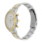 Часовник за мъже Fossil FS6112 Neutra. Верижка метална в златист цвят. Кварцов механизъм. Водозащита 5 АТМ (душ).