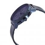 Часовник за мъже Movado 3600633 Bold. Верижка метална в син цвят. Кварцов механизъм. Водозащита 3 АТМ (водни пръски).