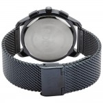 Часовник за мъже Movado 3600633 Bold. Верижка метална в син цвят. Кварцов механизъм. Водозащита 3 АТМ (водни пръски).