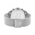Tommy Hilfiger 1710647 Baker Часовник за мъже Tommy Hilfiger 1710647 Baker. Верижка метална в сребрист цвят. Кварцов механизъм. Водозащита 5 АТМ (душ).