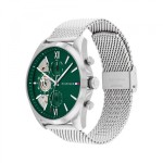 Tommy Hilfiger 1710647 Baker Часовник за мъже Tommy Hilfiger 1710647 Baker. Верижка метална в сребрист цвят. Кварцов механизъм. Водозащита 5 АТМ (душ).