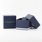 Tommy Hilfiger 1710703 Tyson Часовник за мъже Tommy Hilfiger 1710703 Tyson. Верижка естествена кожа в кафяв цвят. Кварцов механизъм. Водозащита 5 АТМ (душ).
